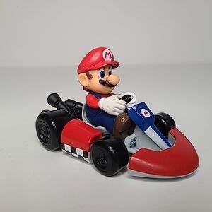 Nintendo Super Mario Kart Mario Racer 4” Figure Car